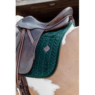 Satteldecke Skin Friendly Velvet Jumping Kentucky Tannengrün Satteldecke Skin Friendly Velvet Jumping Kentucky Tannengrün