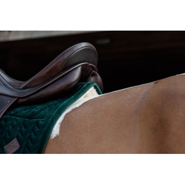 Satteldecke Skin Friendly Velvet Jumping Kentucky Tannengrün Satteldecke Skin Friendly Velvet Jumping Kentucky Tannengrün