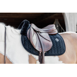 Satteldecke Skin Friendly Velvet Kentucky Schwarz