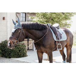 Satteldecke Velvet Dressur Kentucky Hellblau Satteldecke Velvet Dressur Kentucky Hellblau