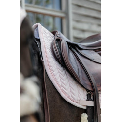 Satteldecke Velvet Pearls Jumping Kentucky Blassrosa Satteldecke Velvet Pearls Jumping Kentucky Blassrosa