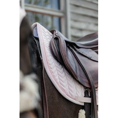 Satteldecke Velvet Pearls Jumping Kentucky Blassrosa Satteldecke Velvet Pearls Jumping Kentucky Blassrosa