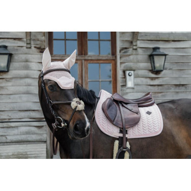 Satteldecke Velvet Pearls Jumping Kentucky Blassrosa Satteldecke Velvet Pearls Jumping Kentucky Blassrosa