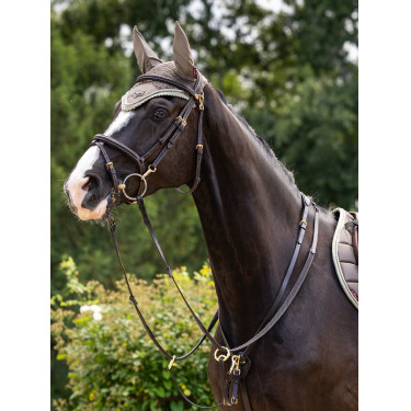 Fliegenhaube LeMieux Loire Walnuss Braun