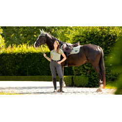 LeMieux Loire Classic Close Contact Schabracke Fern Grün LeMieux Loire Classic Close Contact Schabracke Fern Grün