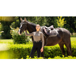 LeMieux Loire Classic Close Contact Schabracke Walnuss Braun LeMieux Loire Classic Close Contact Schabracke Walnuss Braun