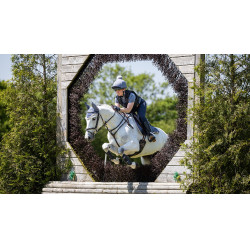 Satteldecke LeMieux Loire Classic GP Square Blauer Jay