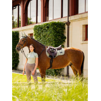 Satteldecke LeMieux Loire Classic GP Square Bluebell Blau