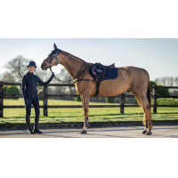 LeMieux Crystal Suede Close Contact Schabracke Schwarz LeMieux Crystal Suede Close Contact Schabracke Schwarz