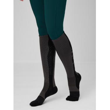 Silikonsocken LeMieux Performance Graphit Grau