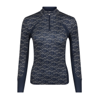 Basisschicht LeMieux Florence Print Marineblau