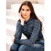 Basisschicht LeMieux Florence Print Marineblau Basisschicht LeMieux Florence Print Marineblau