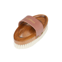 Weiche Bürste Artisan LeMieux mit Ziegenhaar Braun