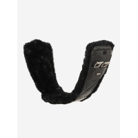 Profilierter Dressurgurt LeMieux Arika Simuwool Schwarz
