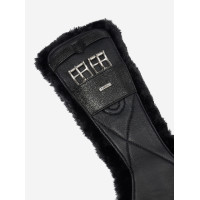 Profilierter Dressurgurt LeMieux Arika Simuwool Schwarz Profilierter Dressurgurt LeMieux Arika Simuwool Schwarz