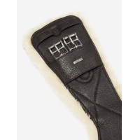 Profilierter Dressurgurt LeMieux Arika Simuwool Braun