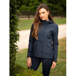 Kurz geschnittene wasserdichte Jacke LeMieux Isla Marineblau Kurz geschnittene wasserdichte Jacke LeMieux Isla Marineblau