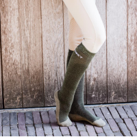 Glitter Socken Kentucky Tannengrün Grün Glitter Socken Kentucky Tannengrün Grün