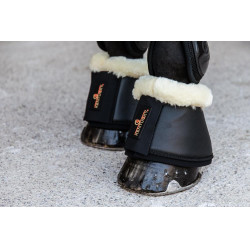 Cloches mouton en cuir Kentucky Noir