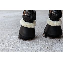 Cloches mouton en cuir Kentucky Noir Cloches mouton en cuir Kentucky Noir