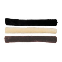 Schutzüberzug für Vorderzeug aus Schaffell Kentucky Schwarz