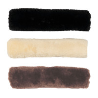 Kinnpolsterschutz aus Schaffell Kentucky Schwarz