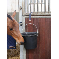 Nylon-Befestigungsriemen mit Karabiner und Ring Kentucky Schwarz Nylon-Befestigungsriemen mit Karabiner und Ring Kentucky Schwarz