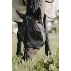 Fliegenschutzmaske Classic ohne Ohren Kentucky Schwarz