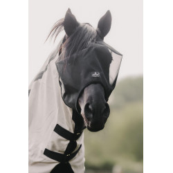 Fliegenschutzmaske Classic ohne Ohren Kentucky Schwarz