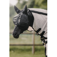 Fliegenmaske Slim Fit Kentucky Schwarz Fliegenmaske Slim Fit Kentucky Schwarz