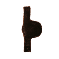 Abnehmbares Lammfell für Kentucky Bauchgurte Braun Abnehmbares Lammfell für Kentucky Bauchgurte Braun