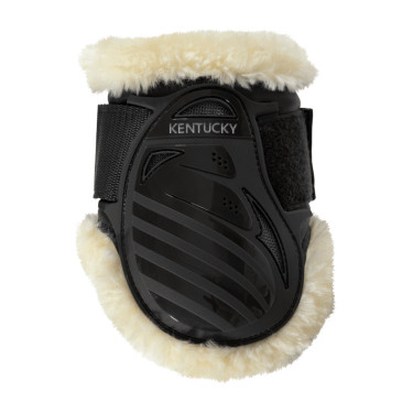 Fesselkopfschutz Jungpferde vegan Lammfell Kentucky Schwarz Fesselkopfschutz Jungpferde vegan Lammfell Kentucky Schwarz