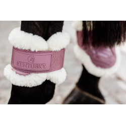 Fesselkopfschutz Jungpferde vegan Lammfell Kentucky Altrosa Fesselkopfschutz Jungpferde vegan Lammfell Kentucky Altrosa