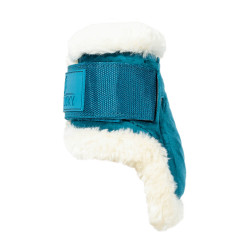 Sehnenstreichkappen junge Pferde Velvet veganes Lammfell Kentucky Smaragd Gr&amp;amp;amp;uuml;n