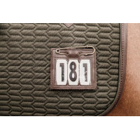 PVC-Nummernhalter mit Sicherheitsnadel Kentucky Braun