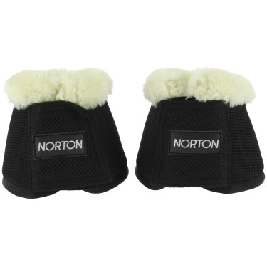 Norton Mesh Hufglocken mit synthetischem Lammfell Norton Mesh Hufglocken mit synthetischem Lammfell