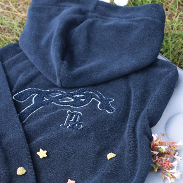 Sweat Eden by Pénélope Capu Towel Marineblau