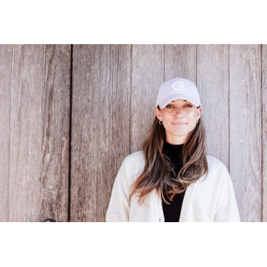 Baseballkappe Glitter Kentucky Blassrosa