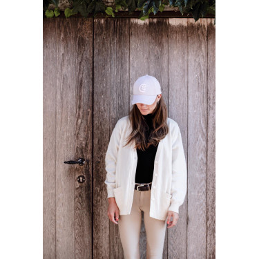 Baseballkappe Glitter Kentucky Blassrosa