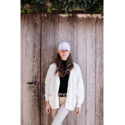 Baseballkappe Glitter Kentucky Blassrosa