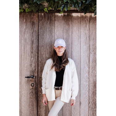 Baseballkappe Glitter Kentucky Blassrosa