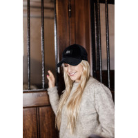 Baseballkappe Samt Sammy Kentucky Schwarz