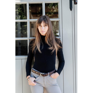 Handgefertigter Perlengürtel Kentucky Gold