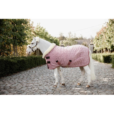 Präsentationsdecke Velvet Kentucky Altrosa