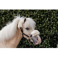 Lammfell-Halfter aus Leder Kentucky