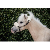 Lammfell-Halfter aus Leder Kentucky Braun