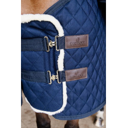 Gepolsterte Brustverlängerung veganes Schaffell Kentucky Marine Marineblau Gepolsterte Brustverlängerung veganes Schaffell Kentucky Marine Marineblau