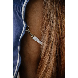 Fleece-Teppich Geflochtenes Seil Kentucky Marine Marineblau Fleece-Teppich Geflochtenes Seil Kentucky Marine Marineblau