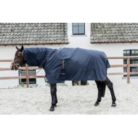 Pferderegenmantel Hurricane mit Steigbügelöffnungen Kentucky Marine Marineblau Pferderegenmantel Hurricane mit Steigbügelöffnungen Kentucky Marine Marineblau
