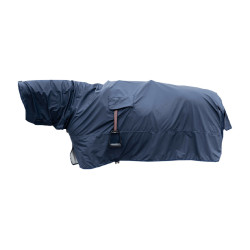 Pferderegenmantel Hurricane mit Steigbügelöffnungen Kentucky Marine Marineblau
